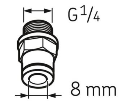 Фитинг LAPF M1/4