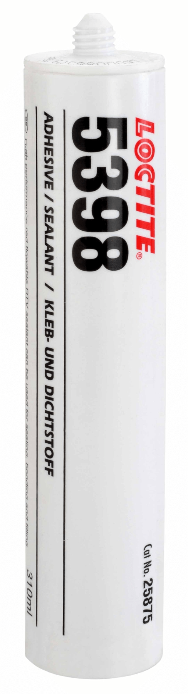 LOCTITE SI 5398 310ML (2063271) Высокотемпературный силиконовый ацетатный герметик, текучий